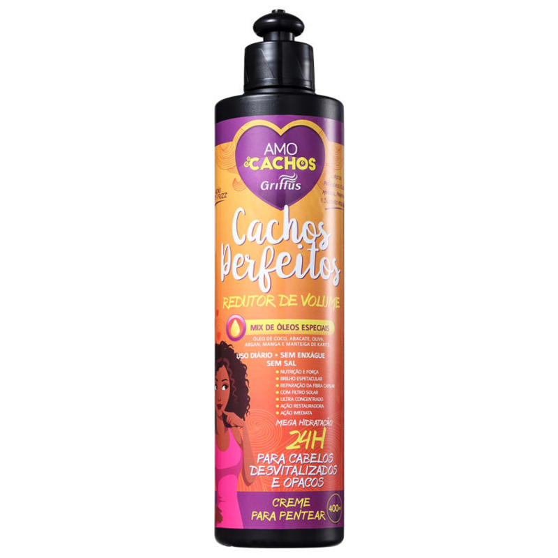 Griffus Amo Cachos Perfeitos - Creme de Pentear 400ml