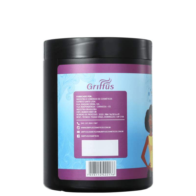 Griffus Amo Cachos Vibrantes - Ativador de Cachos 1000g