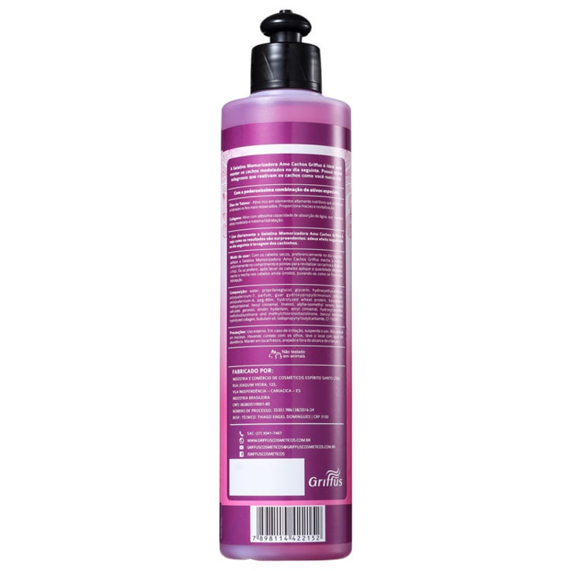 Griffus Amo Cachos - Gelatina Memorizadora 400ml
