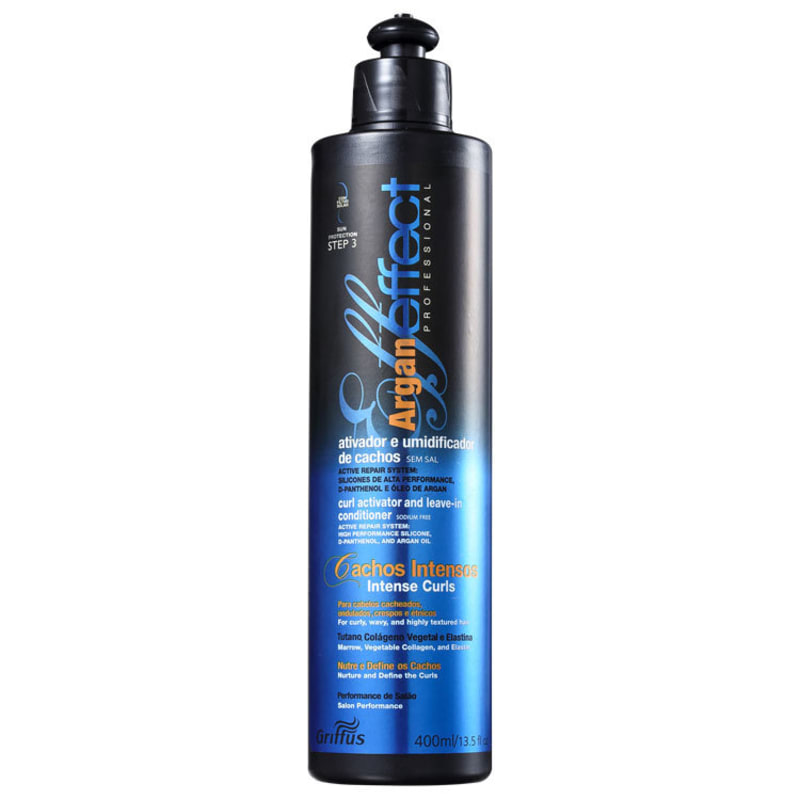 Griffus Argan Effect - Ativador e Umidificador de Cachos 400ml
