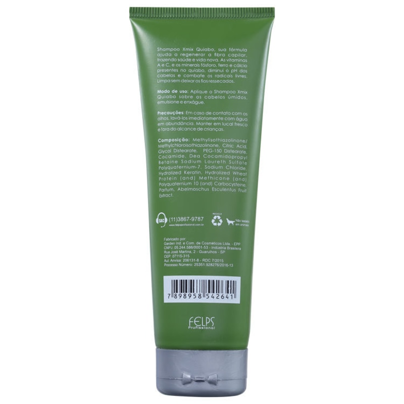 Felps Profissional Xmix Quiabo - Shampoo 250ml
