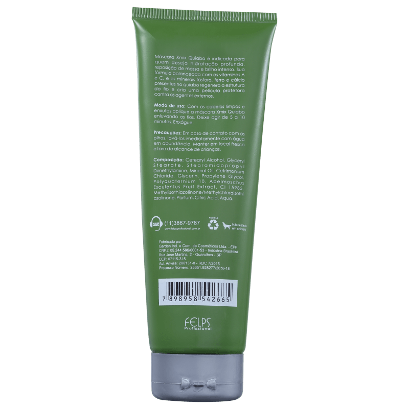 Felps Profissional Xmix Quiabo - Máscara 250g