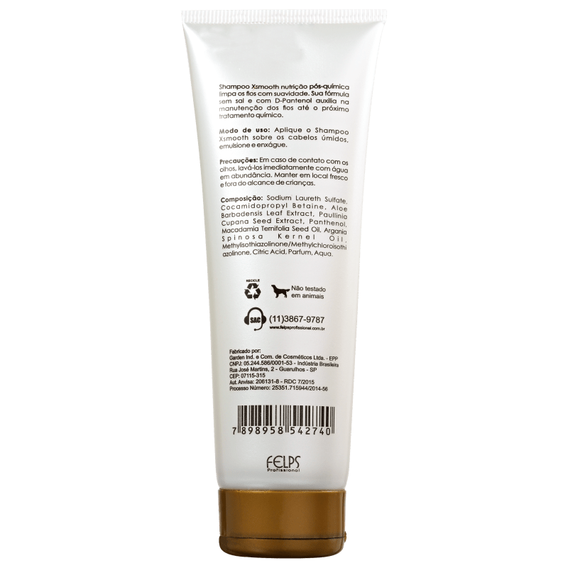 Felps Professional Xmix Smooth - Shampoo 250ml
