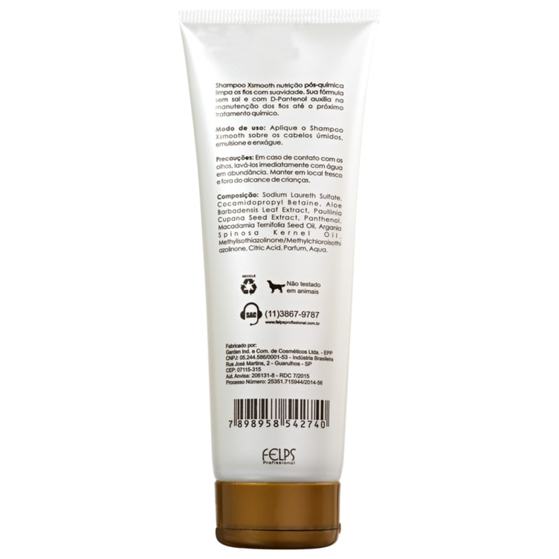Felps Professional Xmix Smooth - Shampoo 250ml