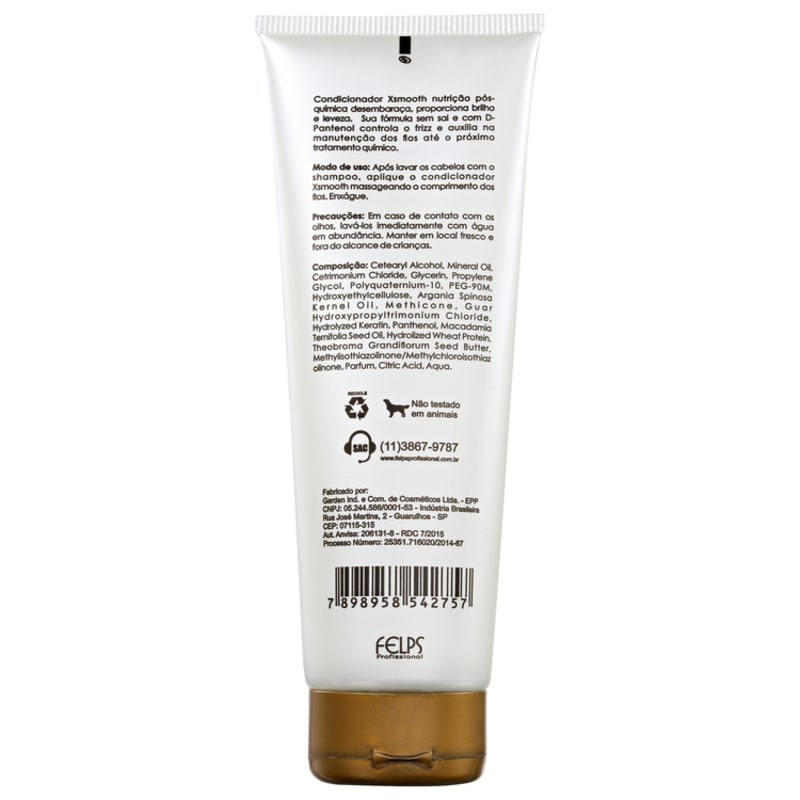 Felps Profissional Xmix Smooth - Condicionador 250ml