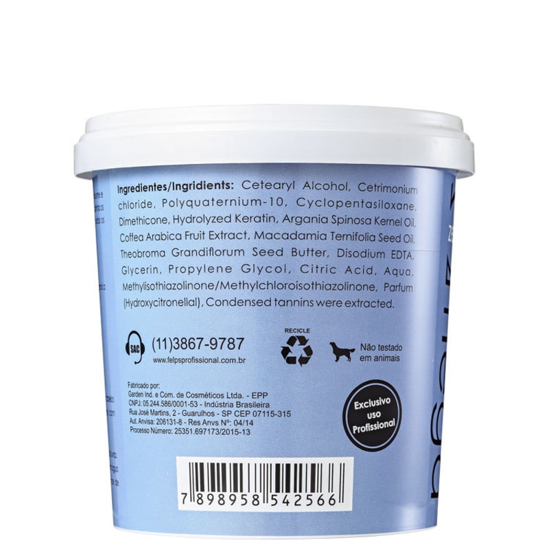 Felps Profissional Omega Zero BTX Organic - Redutor de Volume 1000g