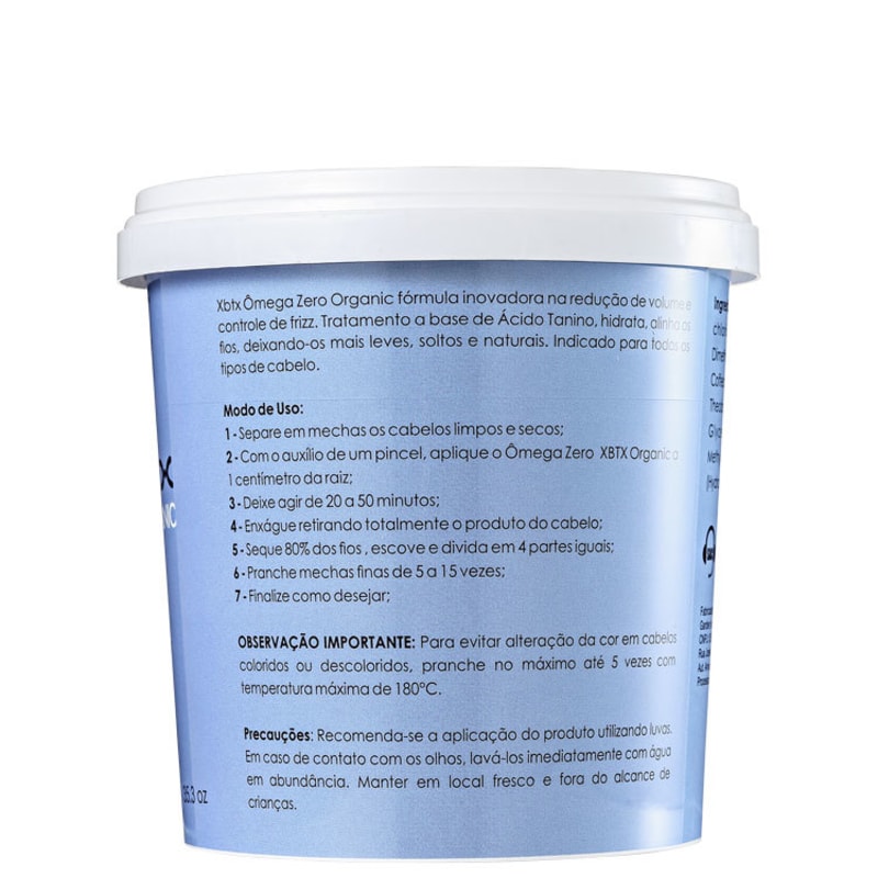 Felps Profissional Omega Zero BTX Organic - Redutor de Volume 1000g