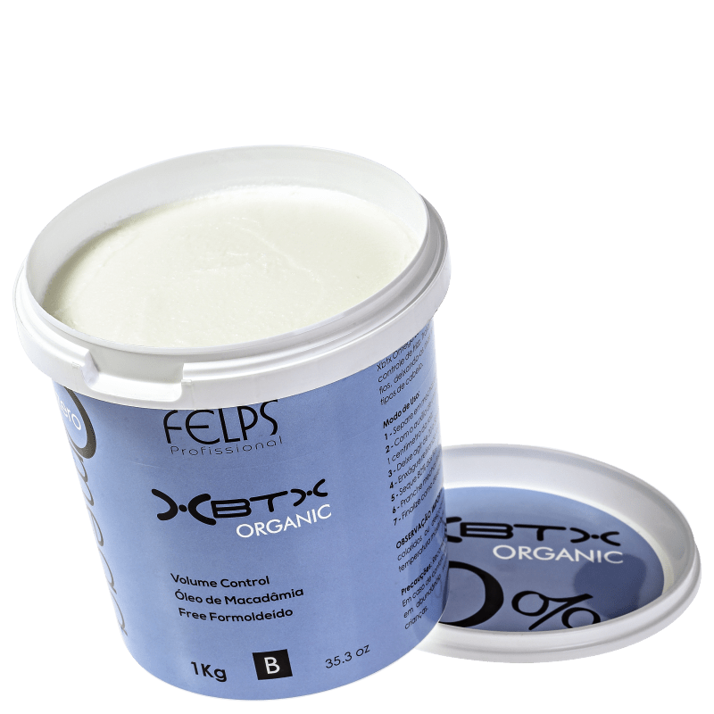 Felps Profissional Omega Zero BTX Organic - Redutor de Volume 1000g