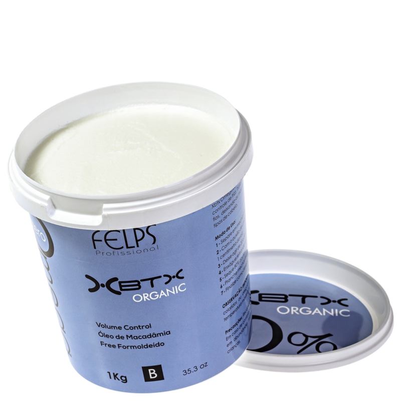 Felps Profissional Omega Zero BTX Organic - Redutor de Volume 1000g