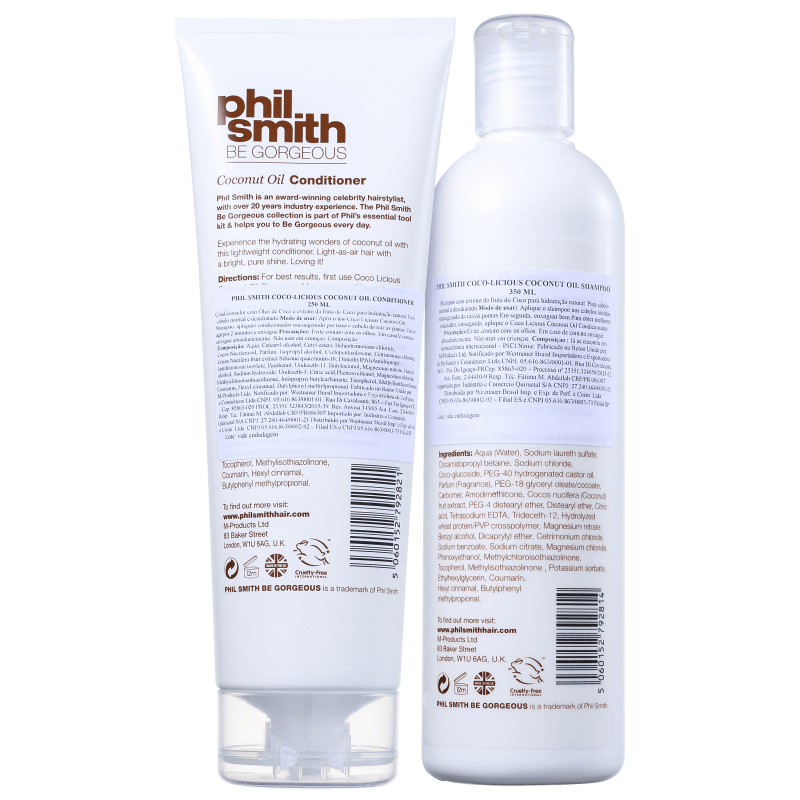 Phil Smith Coco-Licious Coconut Oil Duo Kit (2 Produtos)