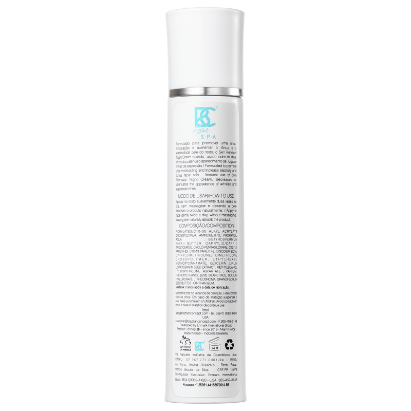 Brazilian Concept Skin Renewal Night - Creme Anti-Idade Noturno 50g