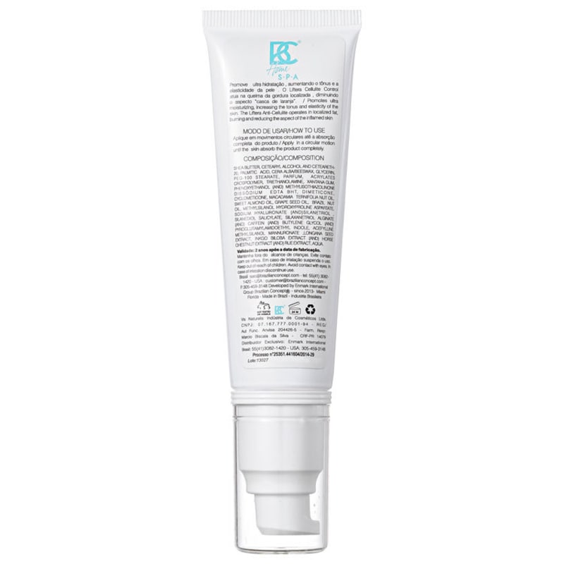 Brazilian Concept Liftera Cellulite Control - Creme para Celulite 50g