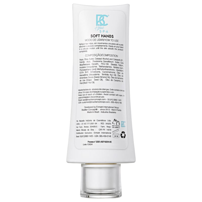 Brazilian Concept Soft Hands DNA Protective Cream - Creme para Mãos 50g