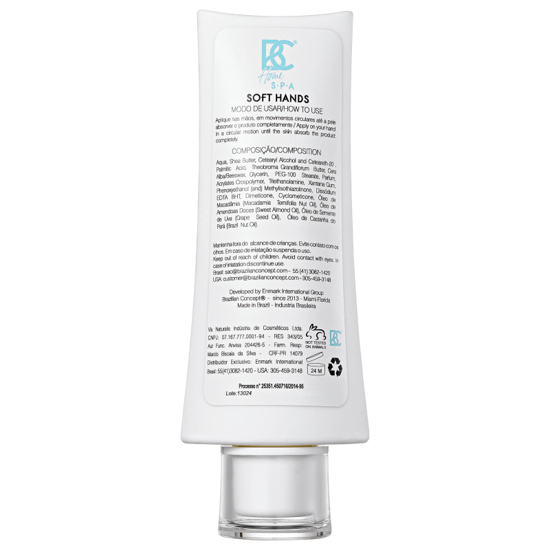 Brazilian Concept Soft Hands - Creme para as Mãos 50g