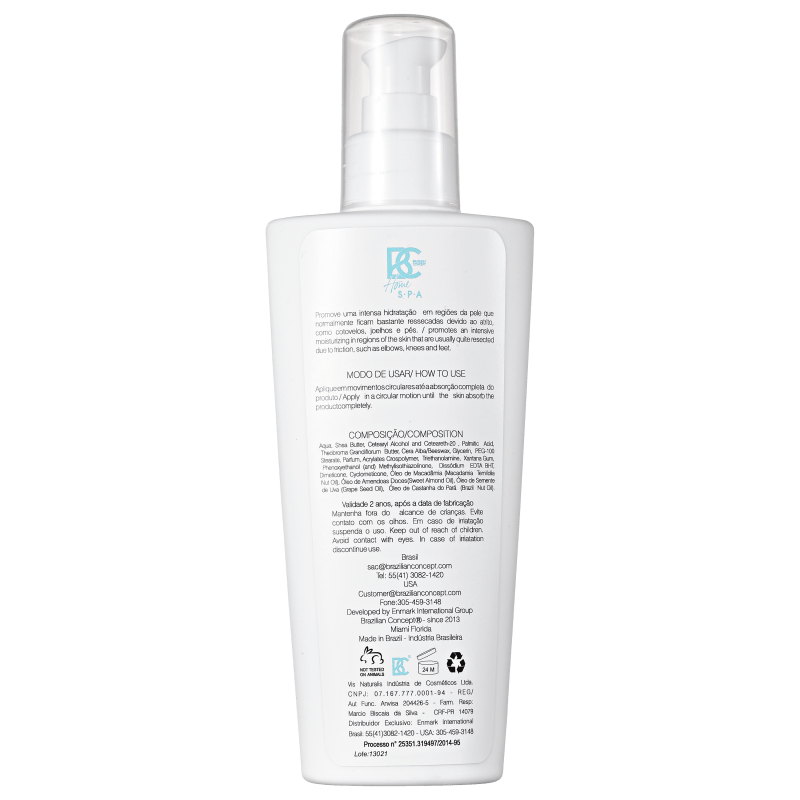 Brazilian Concept Body Cream Intense Moisture - Creme Hidratante Corporal 150g