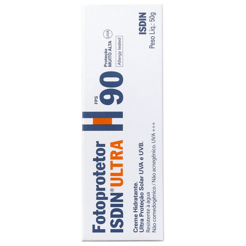 ISDIN Fotoprotetor Ultra FPS 90 - Protetor Solar Facial 50g