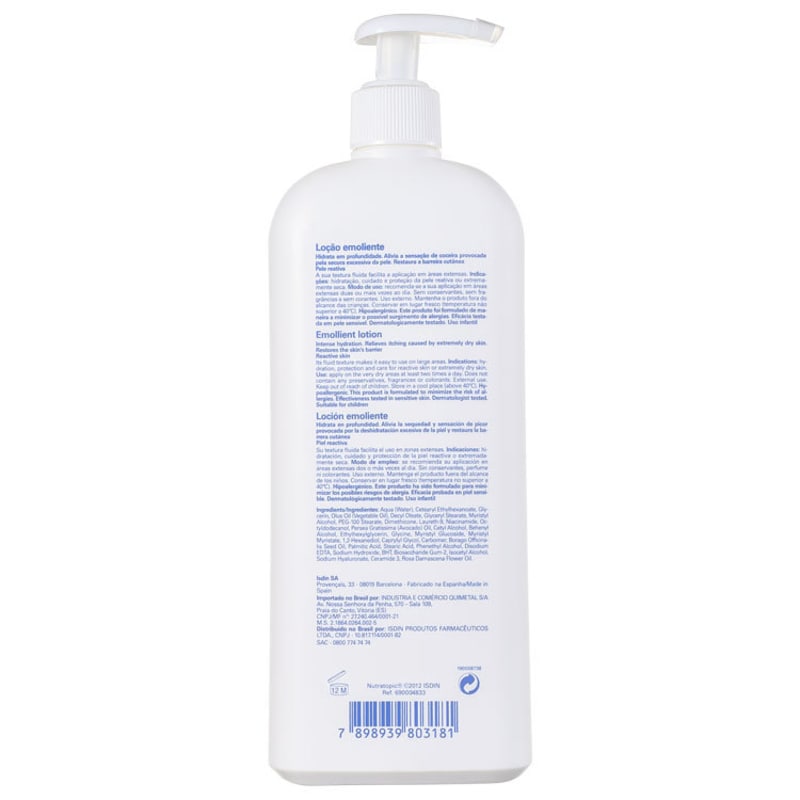 ISDIN Nutratopic - Loção Hidratante Corporal 400g