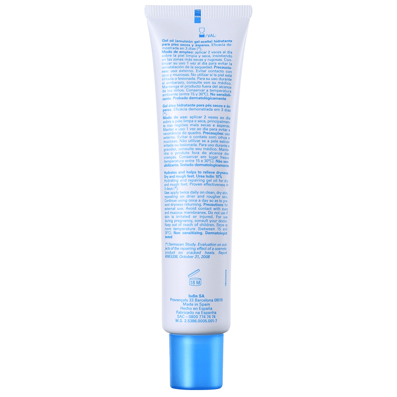 ISDIN Ureadin Podos - Óleo Gel Hidratante para os Pés 75ml