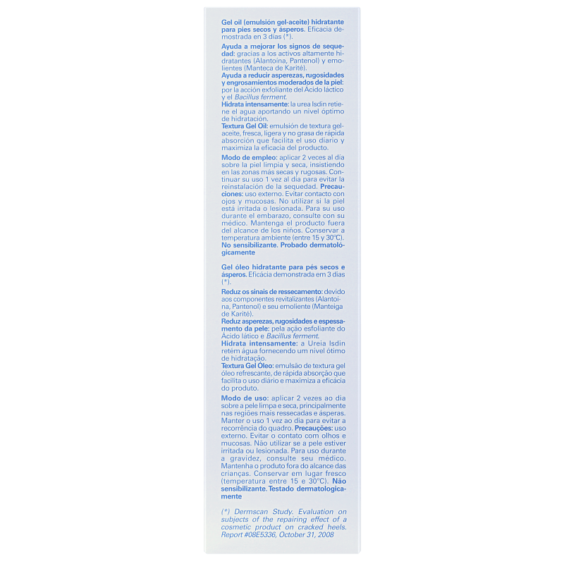 ISDIN Ureadin Podos - Óleo Gel Hidratante para os Pés 75ml