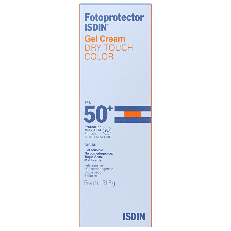 ISDIN Fotoprotector Gel Cream Color FPS 50 - Protetor Solar com Cor 50ml