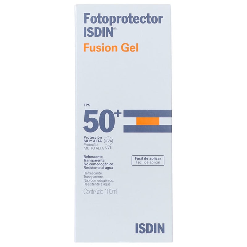 ISDIN Fotoprotector Fusion Gel FPS 50 - Protetor Solar Facial em Gel 100ml