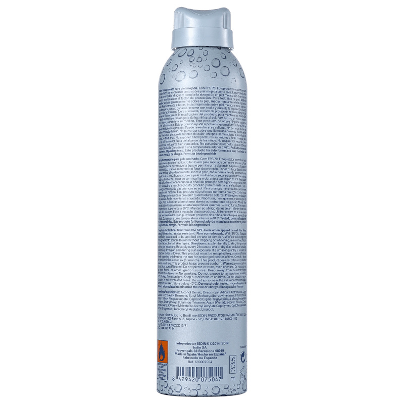 ISDIN Fotoprotector Transparent FPS 50 - Protetor Solar em Spray 200ml