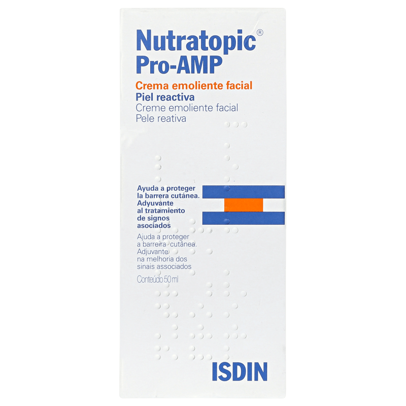 ISDIN Nutratopic Pro-AMP - Creme Hidratante Facial 50ml