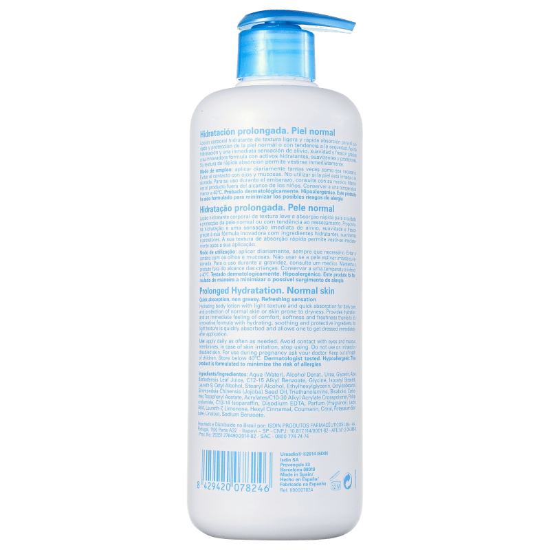 ISDIN Ureadin 3 Hydro Lotion - Loção Hidratante Corporal 500g