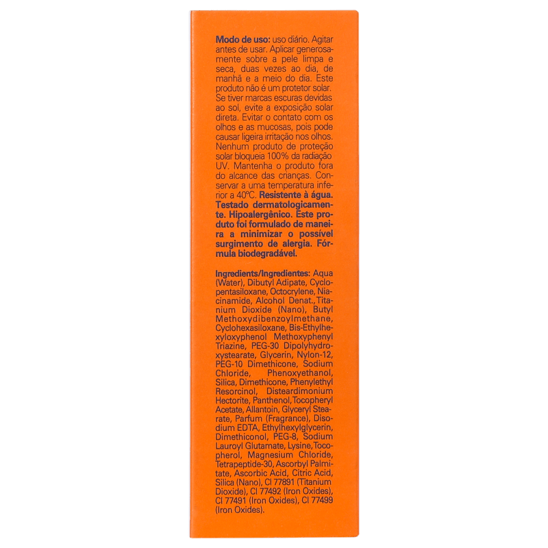 ISDIN Foto Ultra Active Unify Fusion Fluid Color - Loção Clareadora de Manchas 50ml