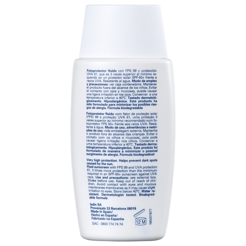 ISDIN Foto Ultra Spot Prevent FPS 99 - Protetor Solar Facial 50ml