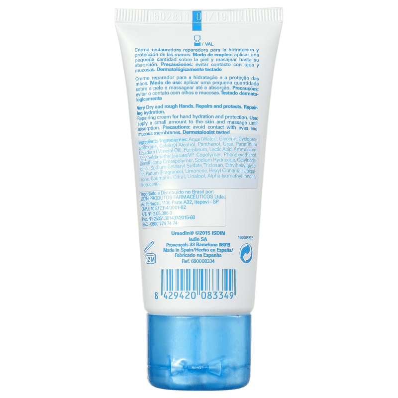 ISDIN Ureadin Manos Plus - Creme Hidratante para as Mãos 50ml