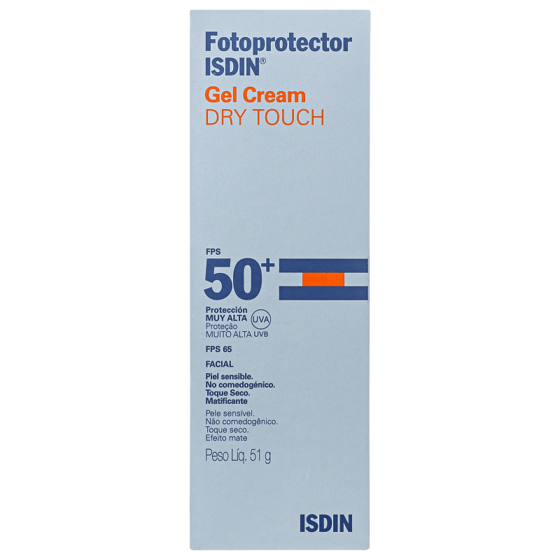 ISDIN Fotoprotector Gel Cream FPS 50 - Protetor Solar Facial 51g