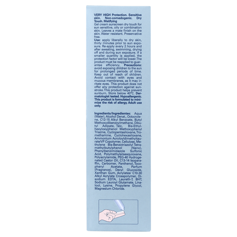 ISDIN Fotoprotector Gel Cream FPS 50 - Protetor Solar Facial 51g