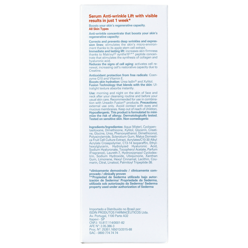 ISDIN Ureadin Fusion Lift - Sérum Anti-Idade 30ml
