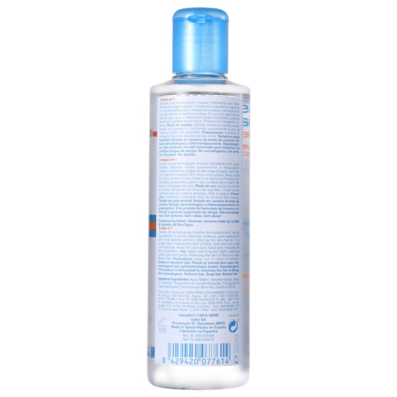 ISDIN Ureadin Fusion Micellar Solution - Loção Demaquilante 250ml