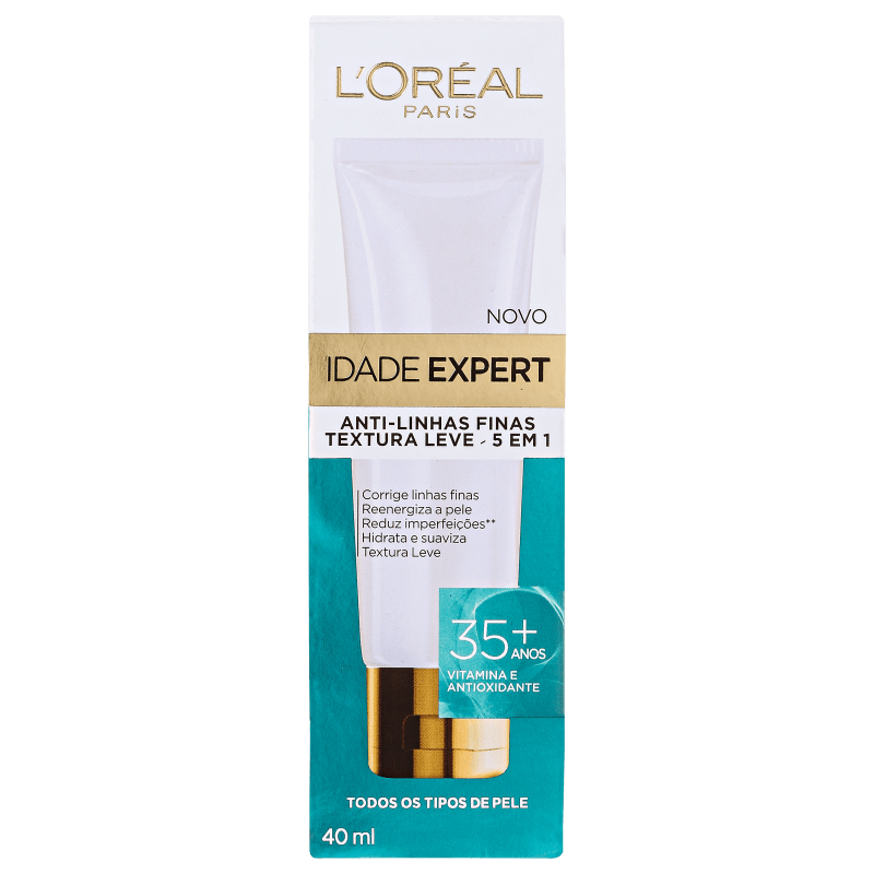 L'Oréal Paris Idade Expert 35+ Anos - Creme para Rugas e Anti-Idade 40ml