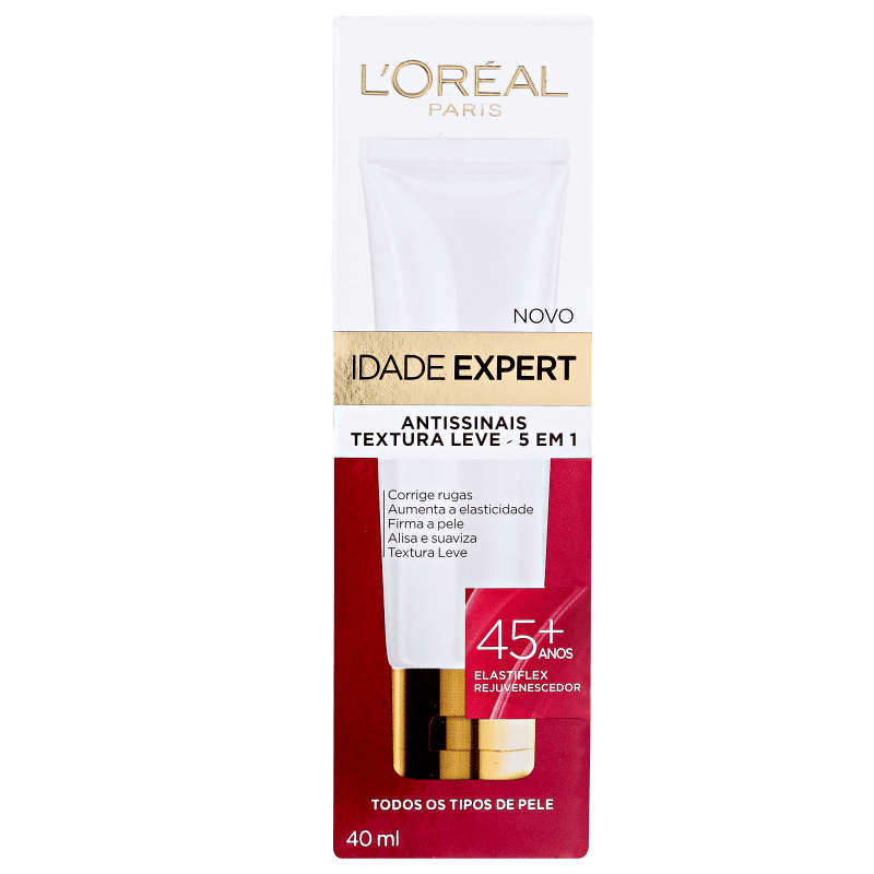 L'Oréal Paris Idade Expert 45+ Anos - Creme para Rugas e Anti-Idade 40ml