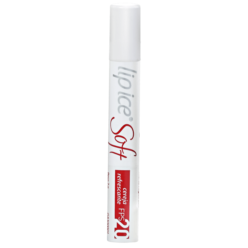 Lip Ice Soft Cereja Refrescante FPS 20 - Protetor Labial 2g