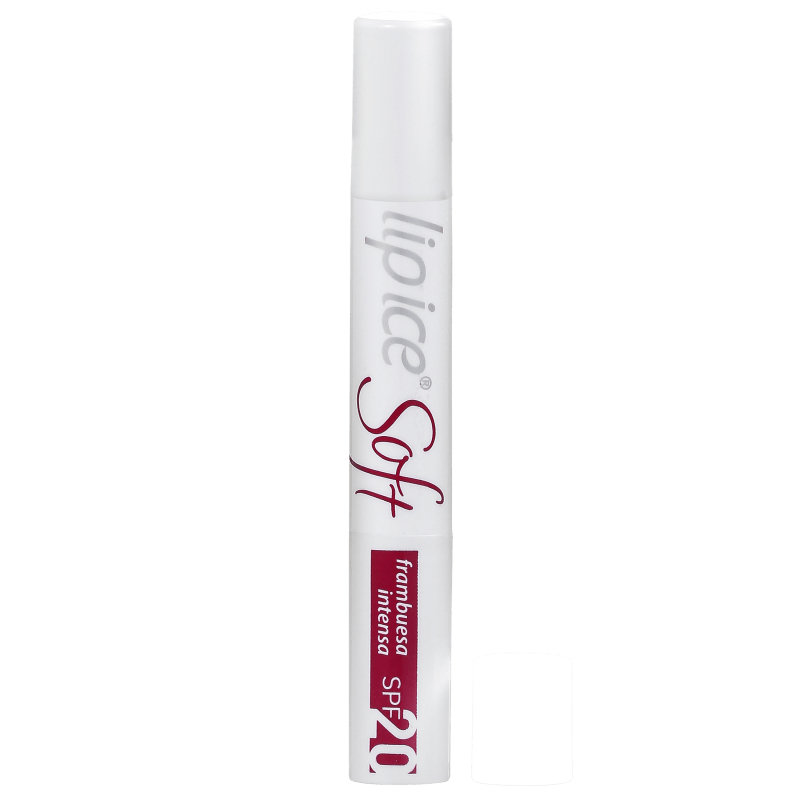 Lip Ice Soft Framboesa Intensa FPS 20 - Protetor Labial 2g