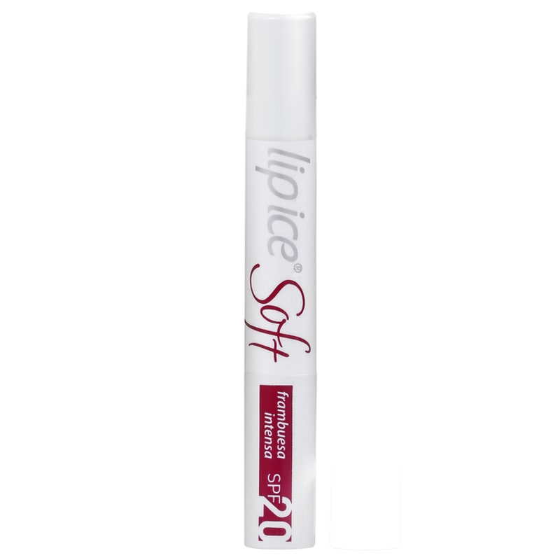 Lip Ice Soft Framboesa Intensa FPS 20 - Protetor Labial 2g