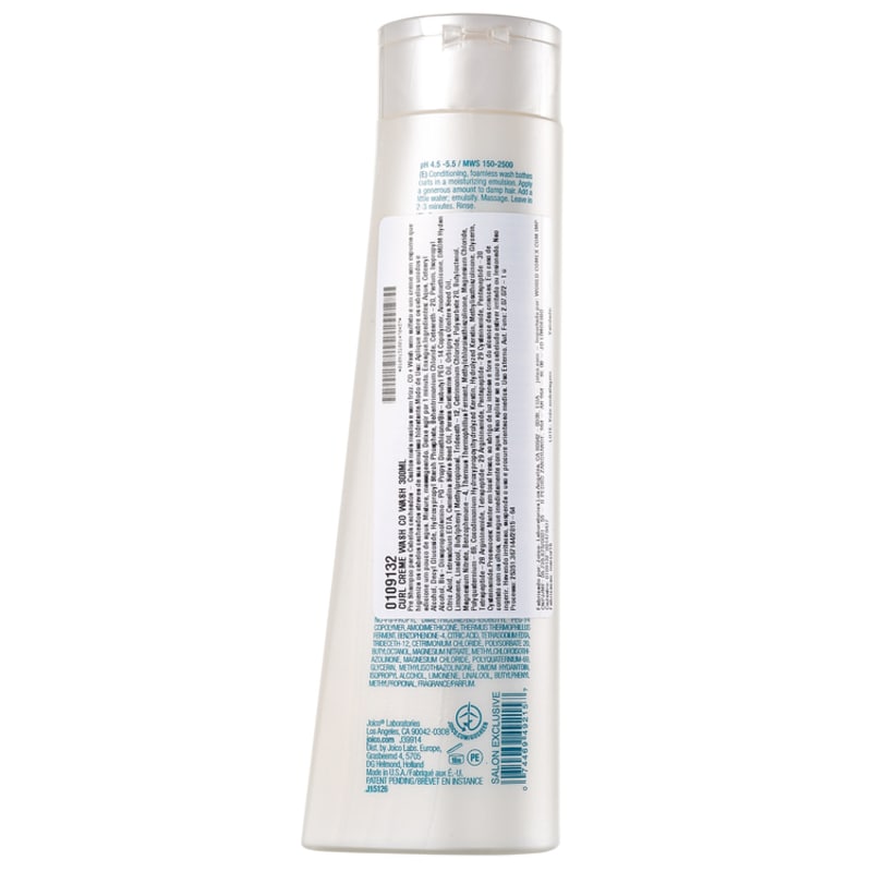 Joico Curl Crème Wash Co+Wash - Shampoo 2 em 1 300ml