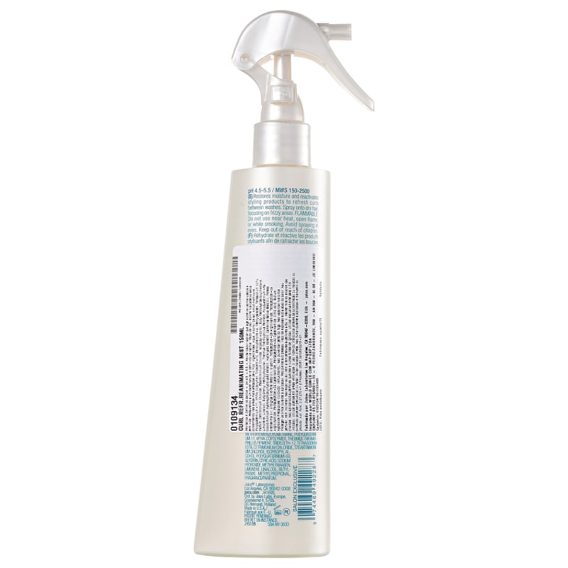 Joico Curl Refreshed Reanimating Mist - Spray Restaurador 150ml