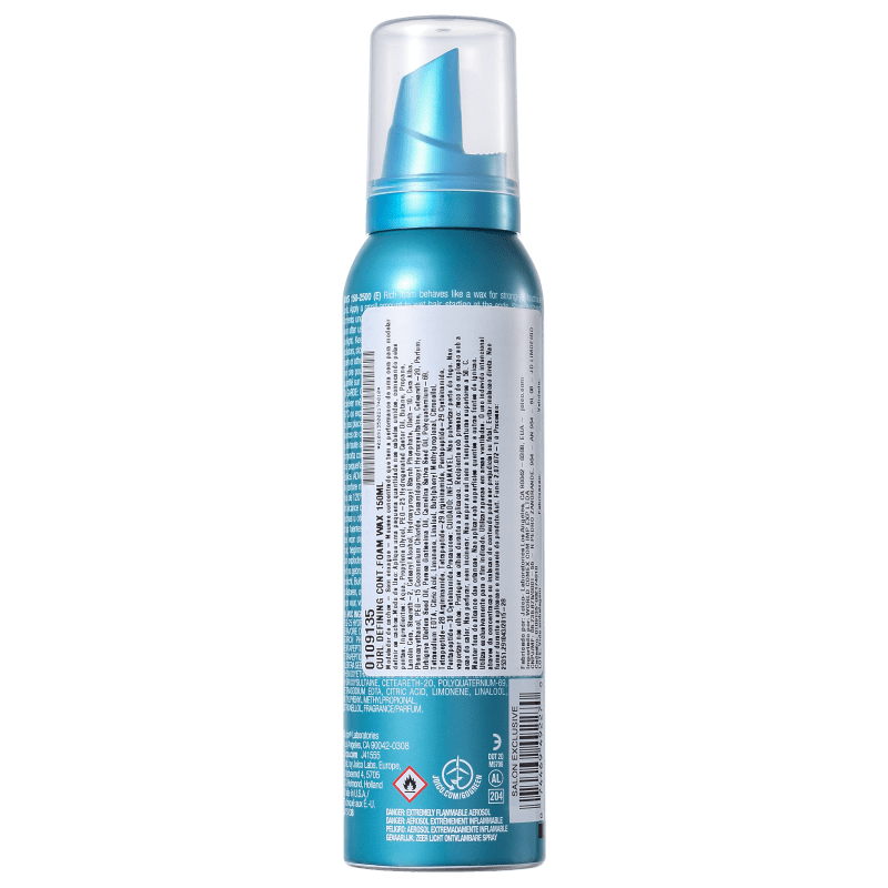 Joico Curl Defining Contouring Foam Wax - Cera em Espuma 150ml