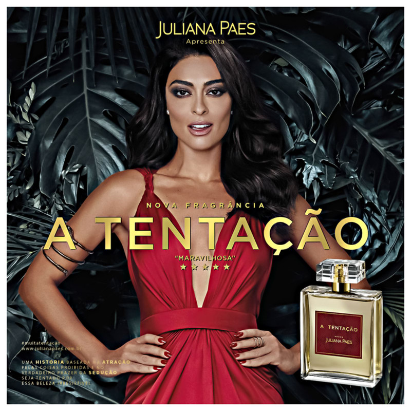 A Tentação Juliana Paes Eau de Cologne - Perfume Feminino 100ml