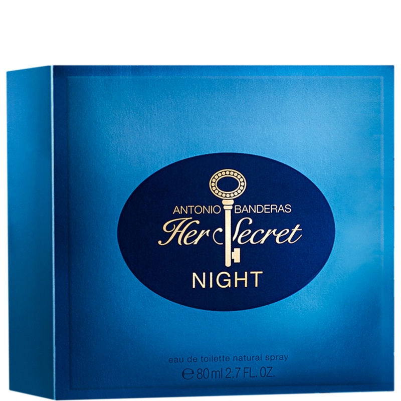Her Secret Night Antonio Banderas Eau de Toilette - Perfume Feminino 80ml