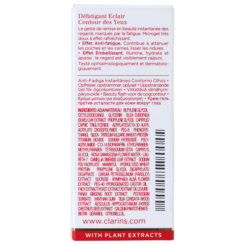 Clarins Eye Revive Beauty Flash - Gel Anti-Idade para Área dos Olhos 20ml