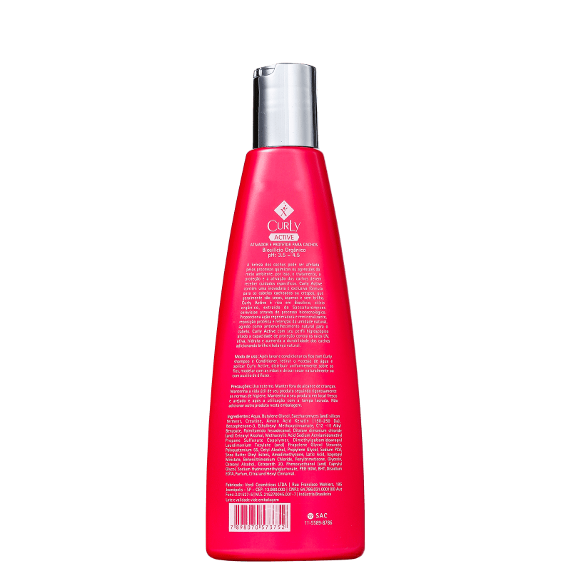 Mediterrani Curly Active - Ativador de Cachos 250g