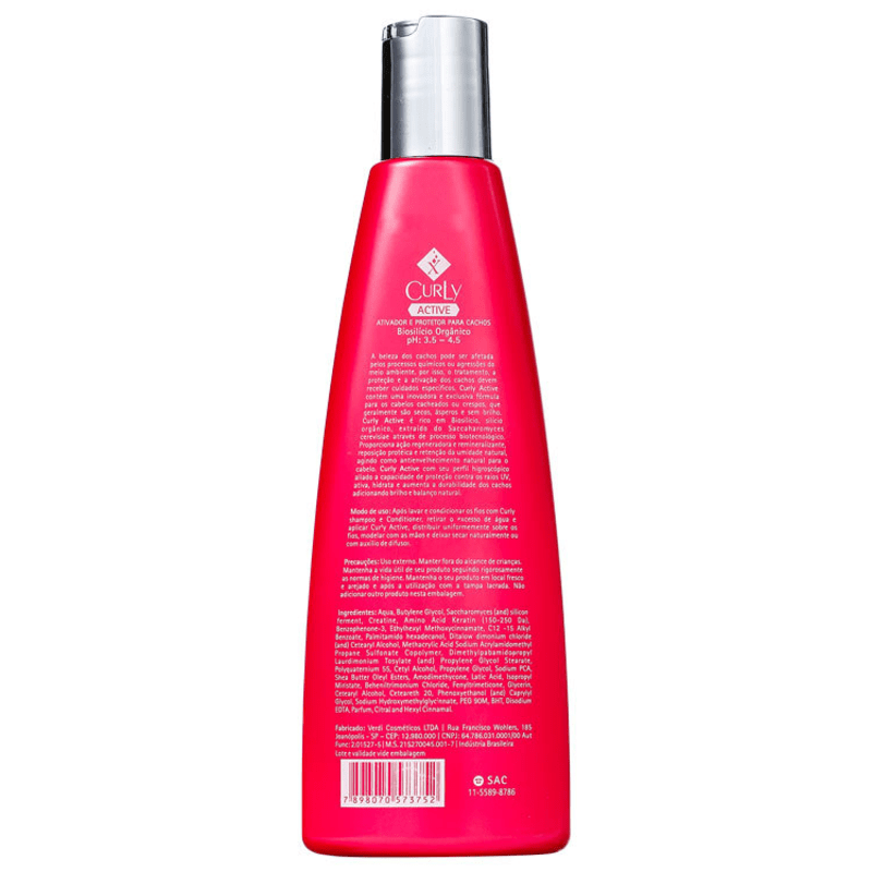Mediterrani Curly Active - Ativador de Cachos 250g