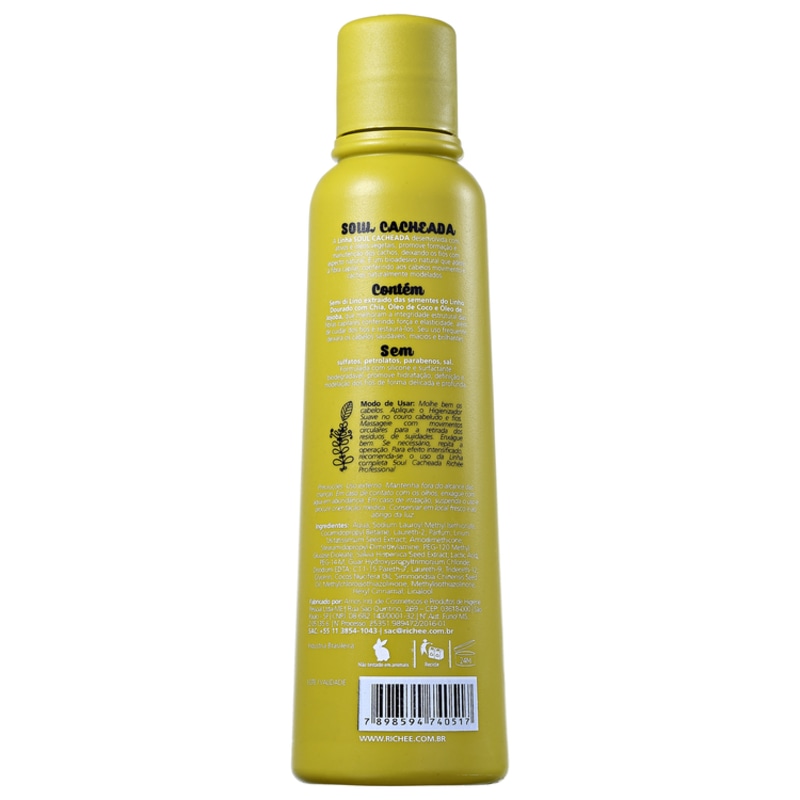 Richée Professional Soul Cacheada - Higienizador Suave 250ml