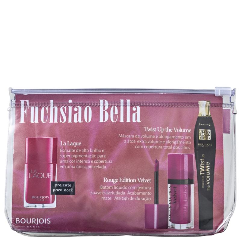 Bourjois Fuchsiao Bella Kit (3 Produtos)